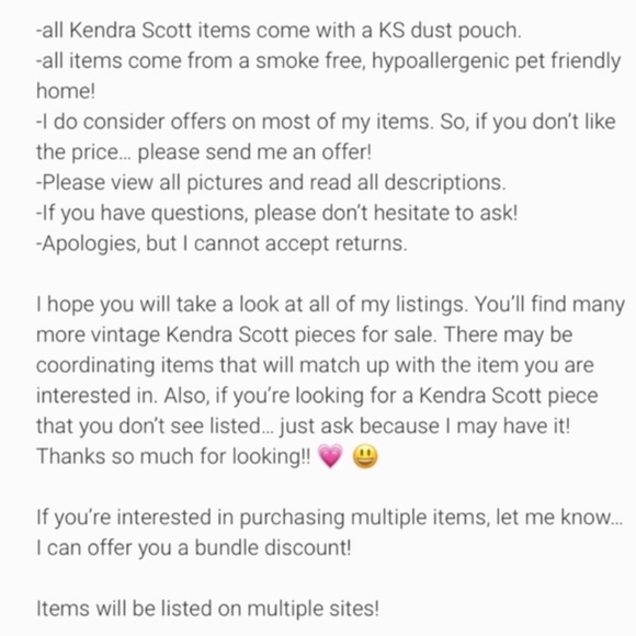 Kendra Scott Prototype Rayne necklace - Picture 4 of 4